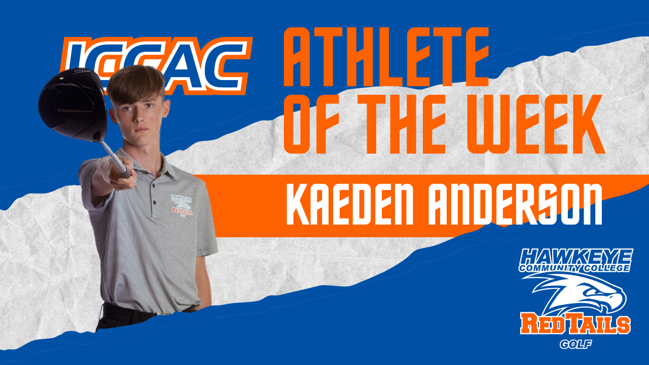 ICCAC Athlete of the Week-Kaeden Anderson