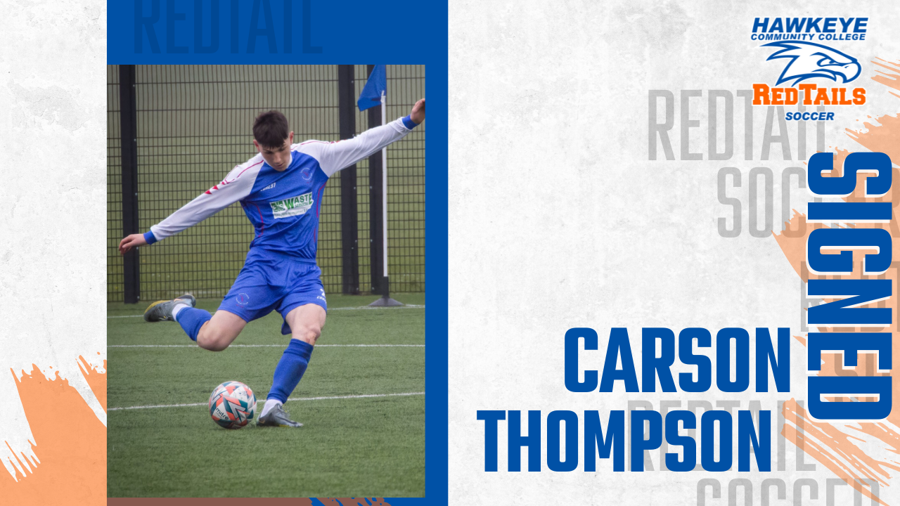 Carson Thompson has recently signed with RedTail Men's Soccer