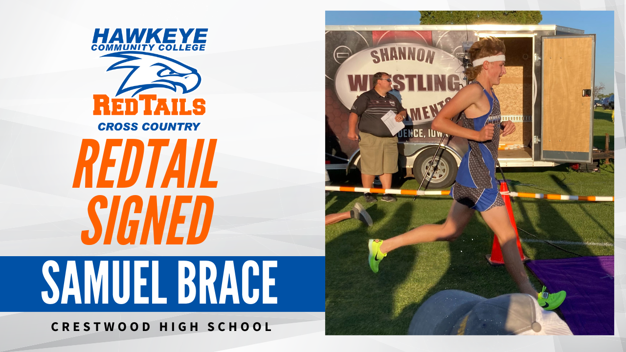 Samuel Brace signs with RedTail Men&rsquo;s Cross Country Team
