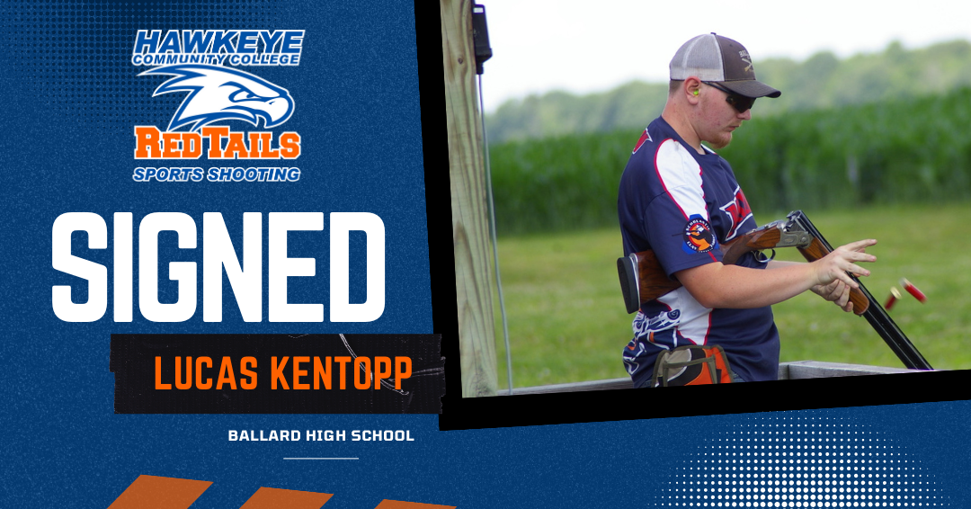 Lucas Kentopp signs with RedTail Sports Shooting
