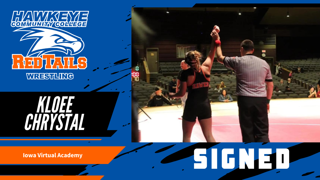 Kloee Chrystal Signs with RedTail Women&rsquo;s Wrestling