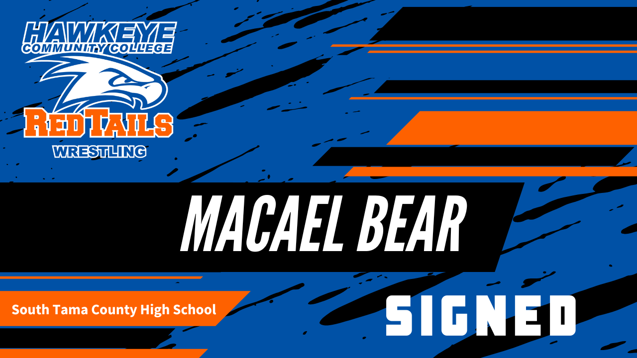 Macael Bear Signs with RedTail Men&rsquo;s Wrestling