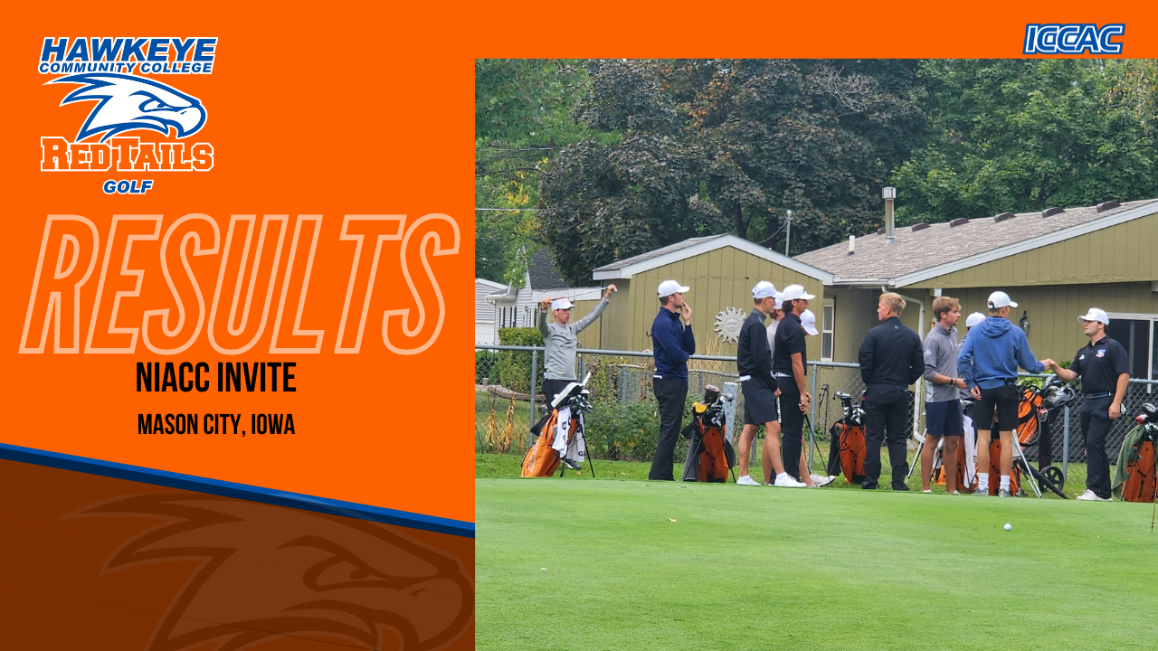 RedTail Men’s Golf Takes Second in NIACC Invite