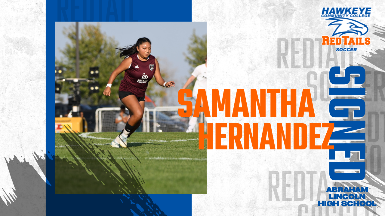 Welcome Samantha Hernandez to the RedTails Women's Soccer Team