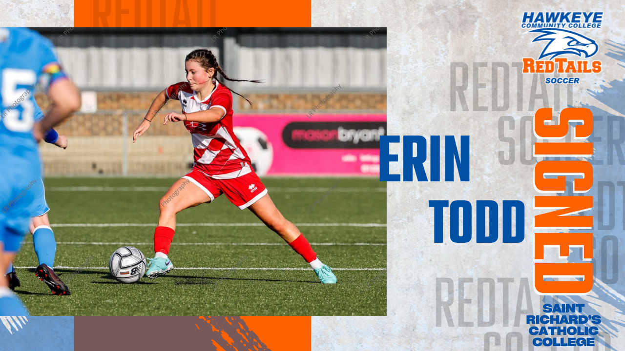Erin Todd has recently signed with RedTail Women’s Soccer